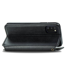 Load image into Gallery viewer, Cubic Grid Pressed Horizontal Flip Magnetic Leather Case with Holder &amp; Card Slots &amp; Wallet