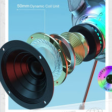 Load image into Gallery viewer, AWEI GM-9 Cat Ear Colorful Light Wired Gaming Headset with Mic, GM-9