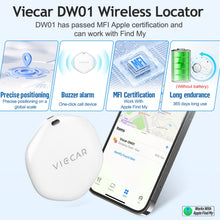 Load image into Gallery viewer, VIECAR DW01 Car Key Anti-lost Detection Wireless Location Tracker, VIECAR DW01