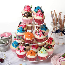 Load image into Gallery viewer, YX062 3 Tier Acrylic Circular Cupcake Stand, YX062