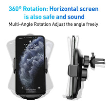 Load image into Gallery viewer, A7s Infrared lnduction Wireless Fast Charging Air Outlet Car Holder