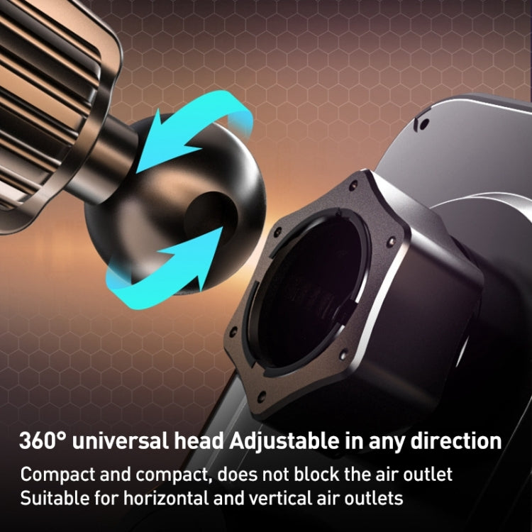 C05 Automatic Alignment Wireless Fast Charging Air Outlet Car Holder