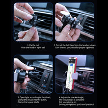 Load image into Gallery viewer, D7 Infrared lnduction Wireless Fast Charging Air Outlet Car Holder
