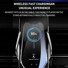 Load image into Gallery viewer, G10 Infrared lnduction Wireless Fast Charging Air Outlet Car Holder