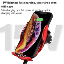 Load image into Gallery viewer, M1 Electric Opening/Closing Wireless Fast Charging Air Outlet Car Holder