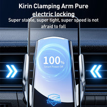 Load image into Gallery viewer, Q3S Infrared lnduction Wireless Fast Charging Air Outlet Car Holder