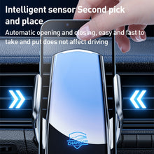Load image into Gallery viewer, Q3S Infrared lnduction Wireless Fast Charging Air Outlet Car Holder