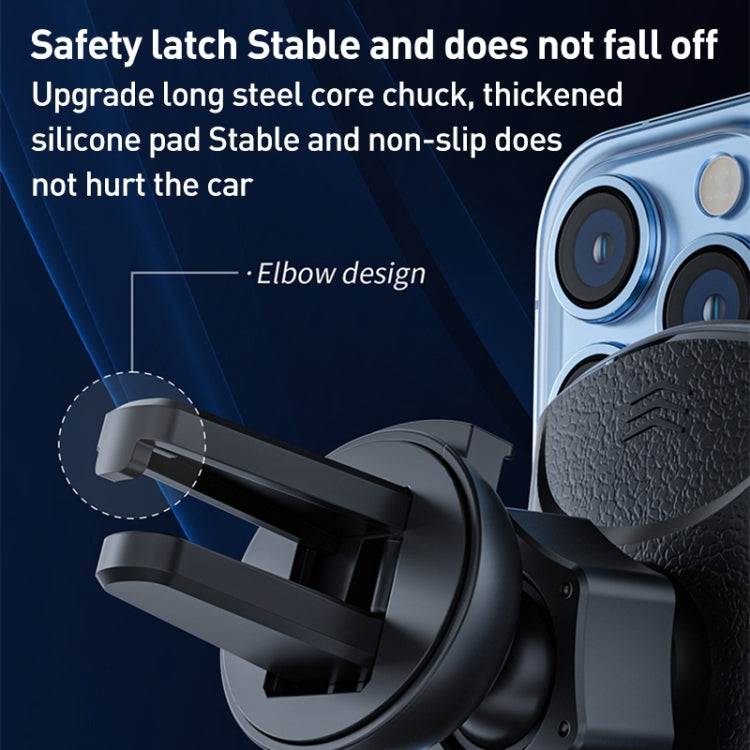 Q3S Infrared lnduction Wireless Fast Charging Air Outlet Car Holder