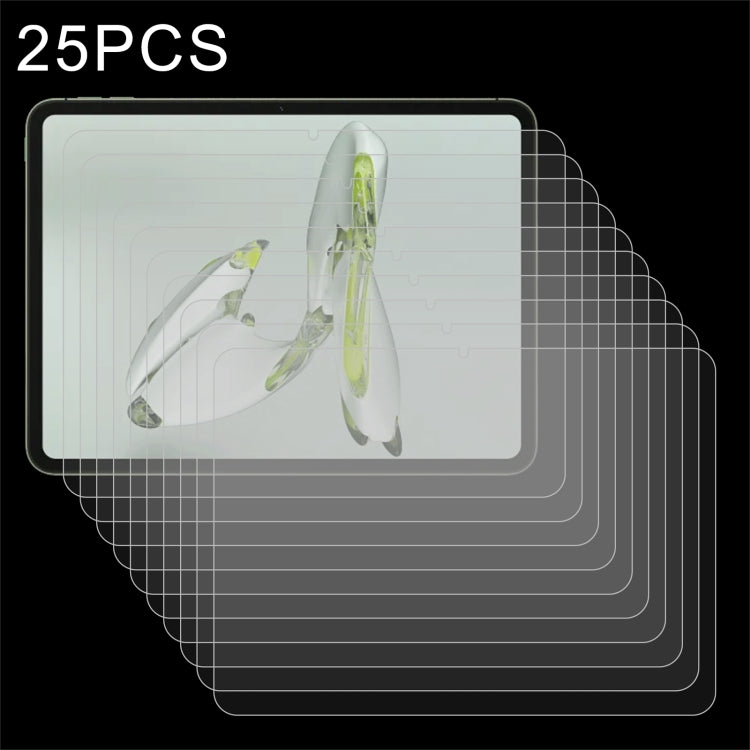 25pcs 9H 0.3mm Explosion-proof Tempered Glass Film, For OPPO Pad mini 8.8 inch 2026, For OPPO Pad 5 Pro 13.2, For OPPO Pad Air5 12.1 inch, For OPPO Pad SE 11 inch, For OPPO Pad 4 Pro / OnePlus Pad 3 Global, For OPPO Pad 3 / OnePlus Pad 3 China         ...