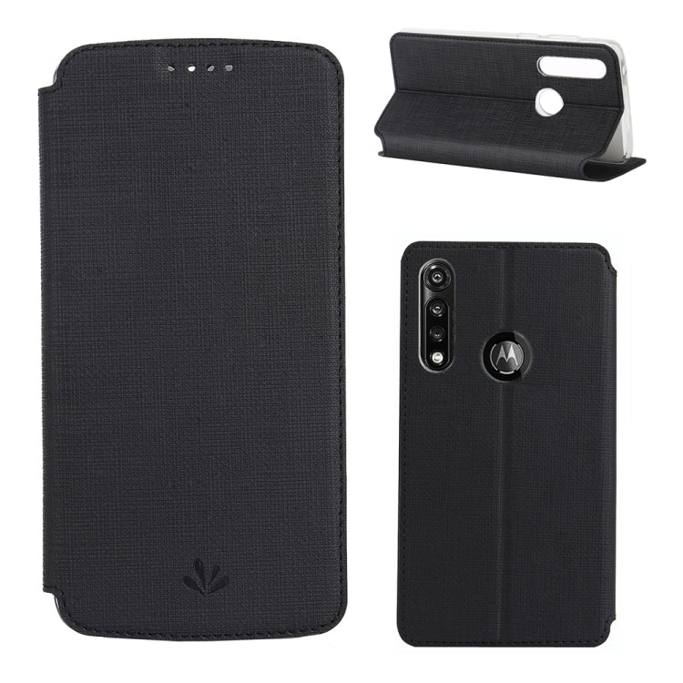 ViLi Magnetic Suction Shockproof TPU + PU Horizontal Flip Protective Case with Card Slot & Holder