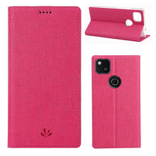 Load image into Gallery viewer, ViLi Magnetic Suction Shockproof TPU + PU Horizontal Flip Protective Case with Card Slot &amp; Holder