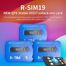 Load image into Gallery viewer, R-SIM 19 Turns Locked Phone Into Unlocked iOS17 System Universal 5G Unlocking Card, R-SIM 19