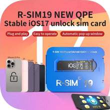 Load image into Gallery viewer, R-SIM 19 Turns Locked Phone Into Unlocked iOS17 System Universal 5G Unlocking Card, R-SIM 19