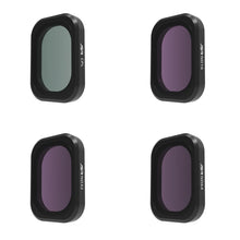 Load image into Gallery viewer, For DJI OSMO Pocket 3 JSR CB Series Camera Lens Filter, MCUV, CPL, ND8, ND16, ND32, ND64, ND256, ND1000, ND8PL, ND16PL, ND32PL, ND64PL, 1/8 Black Mist Filter, NIGHT, STAR, 3 in 1 CPL ND8/16, 3 in 1 ND16/64/256, 4 in 1 CPL ND16/32/64, 4 in 1 ND8/16/32/6...