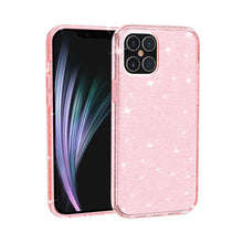 Load image into Gallery viewer, Shockproof Terminator Style Glitter Powder Protective Case, For iPhone 12 mini, For iPhone 12 / 12 Pro, For iPhone 12 Pro Max