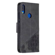 Load image into Gallery viewer, Matching Color Crocodile Texture Horizontal Flip PU Leather Case with Wallet &amp; Holder &amp; Card Slots, For Xiaomi Redmi Note 7, For Xiaomi Redmi Note 9 Pro