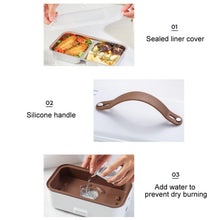 Load image into Gallery viewer, Multi Functional Microwave Oven With Plug-in Electric Cooking Electric Lunch Box, White Single Layer, White Double Layer, Three Layers Of White