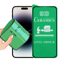 Load image into Gallery viewer, 9D Full Screen Full Glue Ceramic Film, For iPhone 14 Pro, For iPhone 14 Pro Max