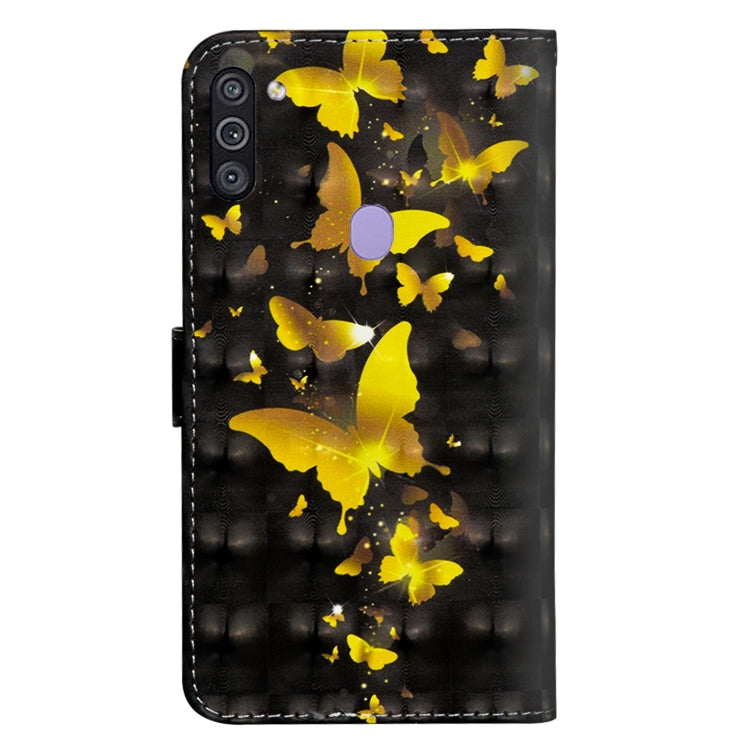 3D Painting Pattern Horizontal Flip TPU + PU Leather Case with Holder & Card Slots & Wallet, For Samsung Galaxy M11, For Samsung Galaxy S20, For Samsung Galaxy S20+, For Samsung Galaxy S20 Ultra
