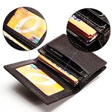 Load image into Gallery viewer, KB156 Antimagnetic RFID Men Leather Card Bag Card Holder