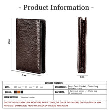 Load image into Gallery viewer, KB156 Antimagnetic RFID Men Leather Card Bag Card Holder