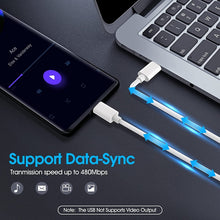 Load image into Gallery viewer, Fast Charging Data Cable, Length: 1m, Type-C to Type-C PD 60W, Type-C to 8 Pin, USB to 8 Pin, USB to Type-C