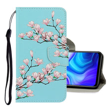 Load image into Gallery viewer, 3D Colored Drawing Horizontal Flip PU Leather Case with Holder &amp; Card Slots &amp; Wallet