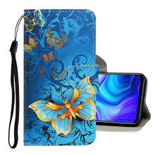 Load image into Gallery viewer, 3D Colored Drawing Horizontal Flip PU Leather Case with Holder &amp; Card Slots &amp; Wallet