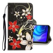 Load image into Gallery viewer, 3D Colored Drawing Horizontal Flip PU Leather Case with Holder &amp; Card Slots &amp; Wallet