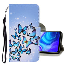 Load image into Gallery viewer, 3D Colored Drawing Horizontal Flip PU Leather Case with Holder &amp; Card Slots &amp; Wallet