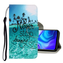 Load image into Gallery viewer, 3D Colored Drawing Horizontal Flip PU Leather Case with Holder &amp; Card Slots &amp; Wallet