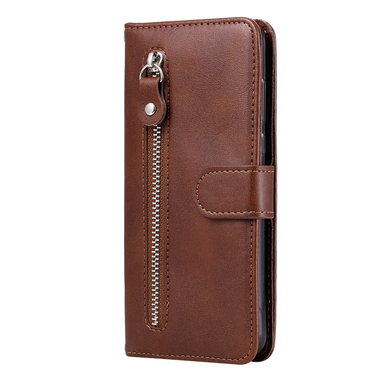 Fashion Calf Texture Zipper Horizontal Flip Leather Case with Stand & Card Slots & Wallet Function, For Xiaomi Mi Note 10 Lite, For Xiaomi Redmi Note 9 / 10X 5G