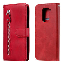 Load image into Gallery viewer, Fashion Calf Texture Zipper Horizontal Flip Leather Case with Stand &amp; Card Slots &amp; Wallet Function, For Xiaomi Mi Note 10 Lite, For Xiaomi Redmi Note 9 / 10X 5G