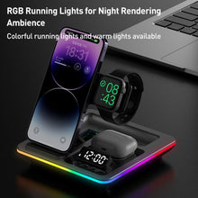 Load image into Gallery viewer, A93 15W 5 in 1 Multifunctional Foldable Wireless Charger Desktop Phone Stand