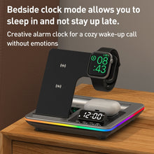 Load image into Gallery viewer, A93 15W 5 in 1 Multifunctional Foldable Wireless Charger Desktop Phone Stand