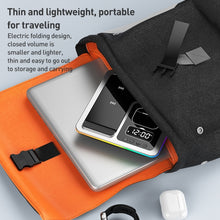 Load image into Gallery viewer, A93 15W 5 in 1 Multifunctional Foldable Wireless Charger Desktop Phone Stand