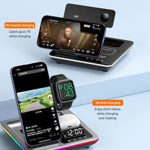 Load image into Gallery viewer, A93 15W 5 in 1 Multifunctional Foldable Wireless Charger Desktop Phone Stand