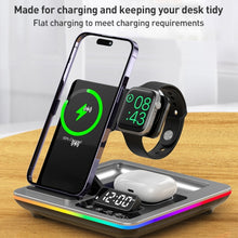 Load image into Gallery viewer, A93 15W 5 in 1 Multifunctional Foldable Wireless Charger Desktop Phone Stand