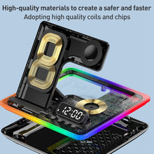 Load image into Gallery viewer, A93 15W 5 in 1 Multifunctional Foldable Wireless Charger Desktop Phone Stand