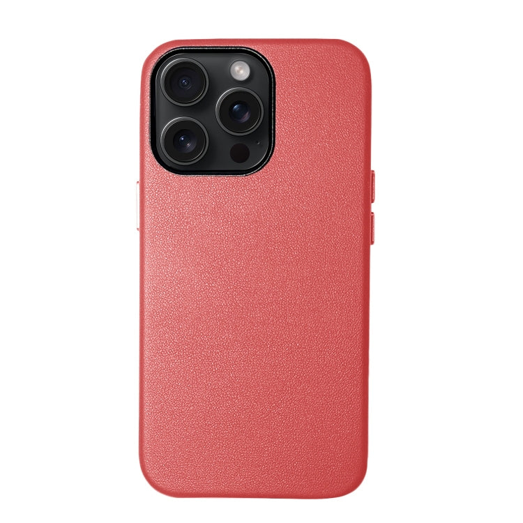 Lamb Grain PU Back Cover Phone Case, For iPhone 15 Pro Max, For iPhone 15 Pro, For iPhone 15 Plus, For iPhone 15