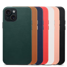 Load image into Gallery viewer, Lamb Grain PU Back Cover Phone Case, For iPhone 15 Pro Max, For iPhone 15 Pro, For iPhone 15 Plus, For iPhone 15