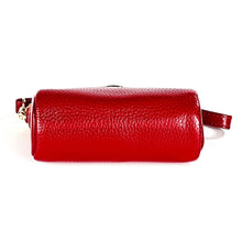 Load image into Gallery viewer, 2033 Lady Portable Zipper Leather Wallet Purse Small Cosmetic Bag with Lanyard