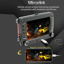 Load image into Gallery viewer, For Volkswagen 7 inch Portable Car MP5 Player Support CarPlay / Android Auto, F9070