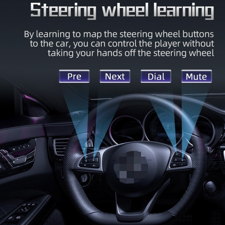 For Volkswagen 7 inch Portable Car MP5 Player Support CarPlay / Android Auto, F9070