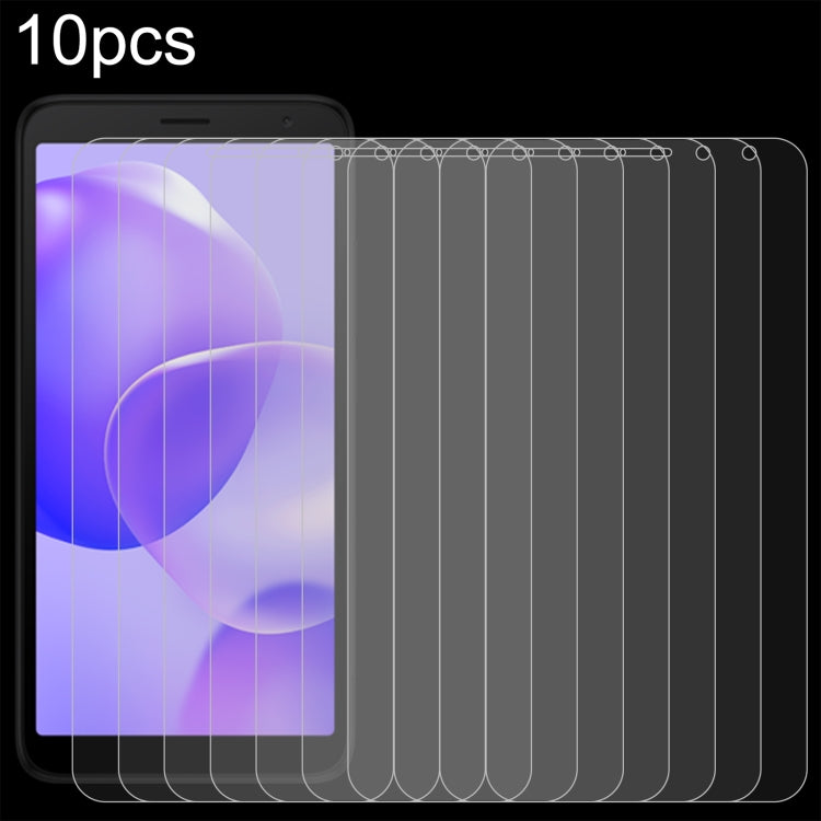 10pcs 0.26mm 9H 2.5D Tempered Glass Film