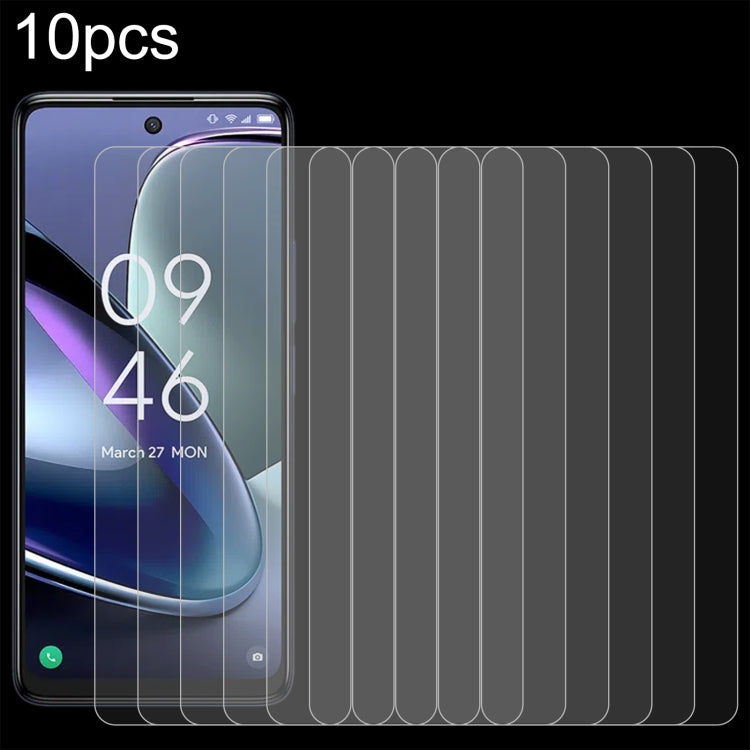 10pcs 0.26mm 9H 2.5D Tempered Glass Film