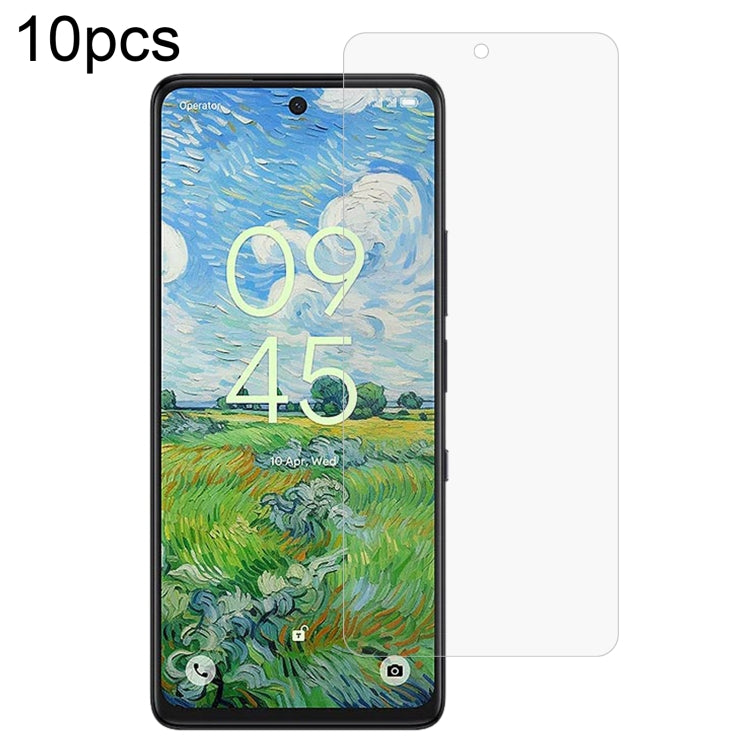 10pcs 0.26mm 9H 2.5D Tempered Glass Film