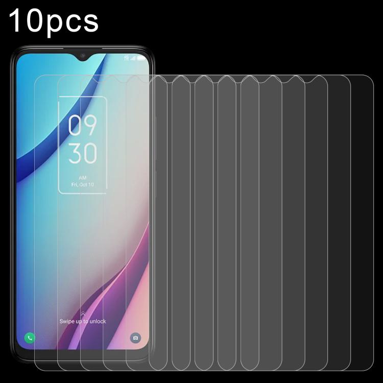10pcs 0.26mm 9H 2.5D Tempered Glass Film