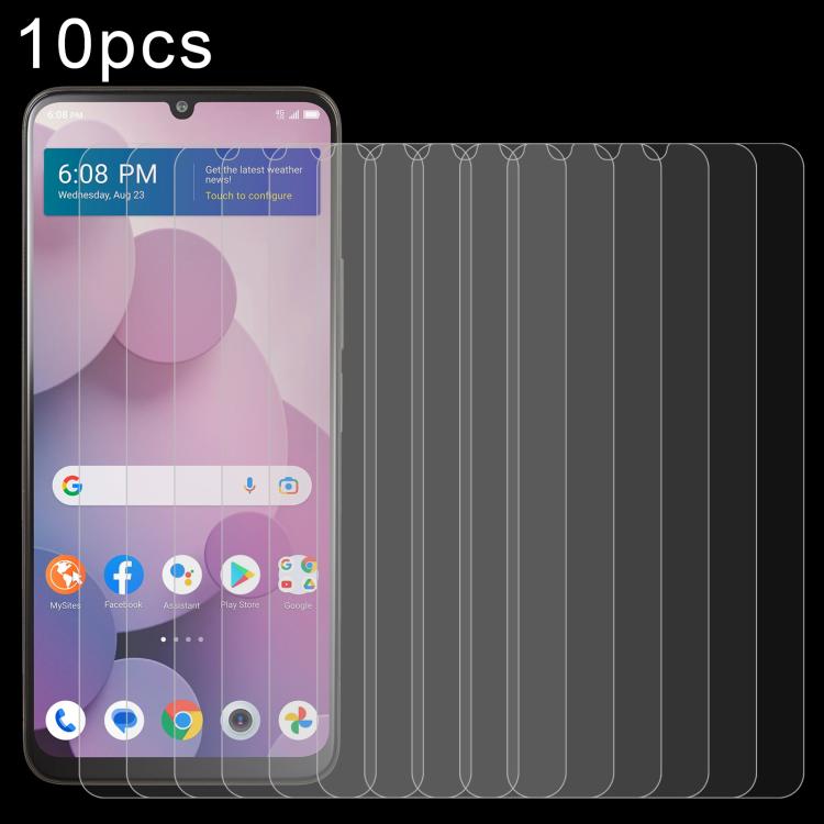 10pcs 0.26mm 9H 2.5D Tempered Glass Film