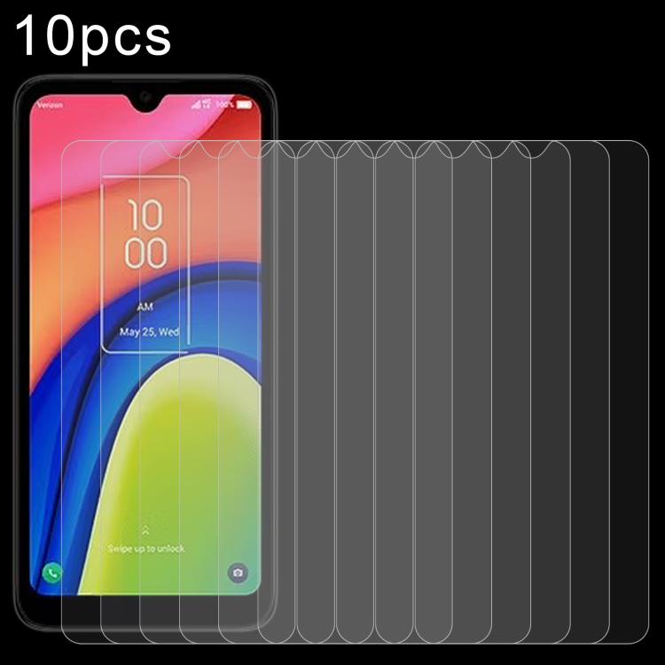 10pcs 0.26mm 9H 2.5D Tempered Glass Film
